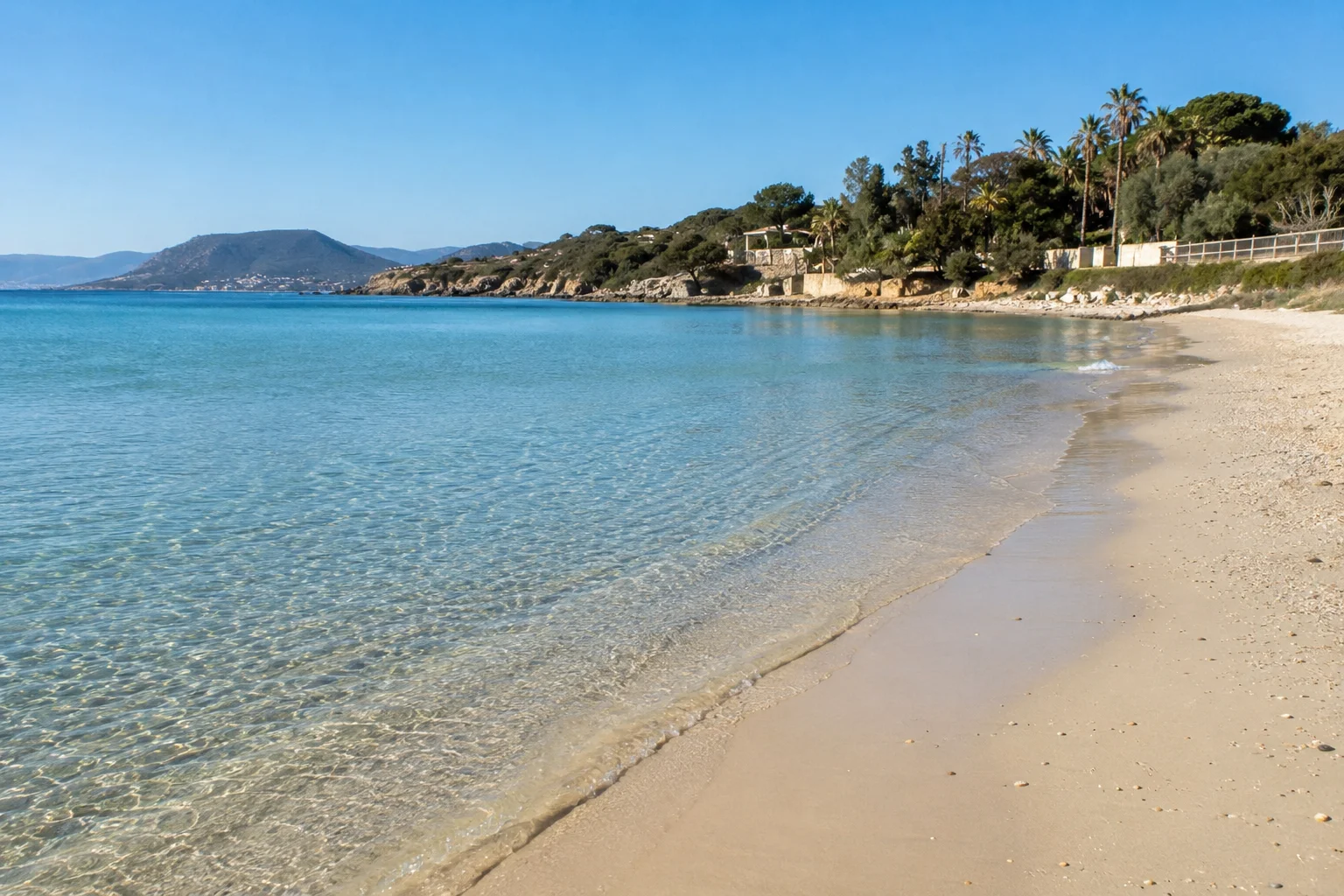 La spiaggetta di Capitana