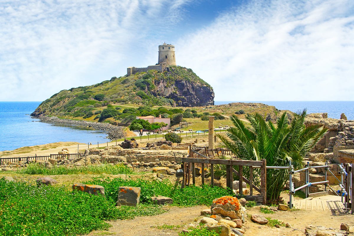 Spiaggia di Nora Sardinia