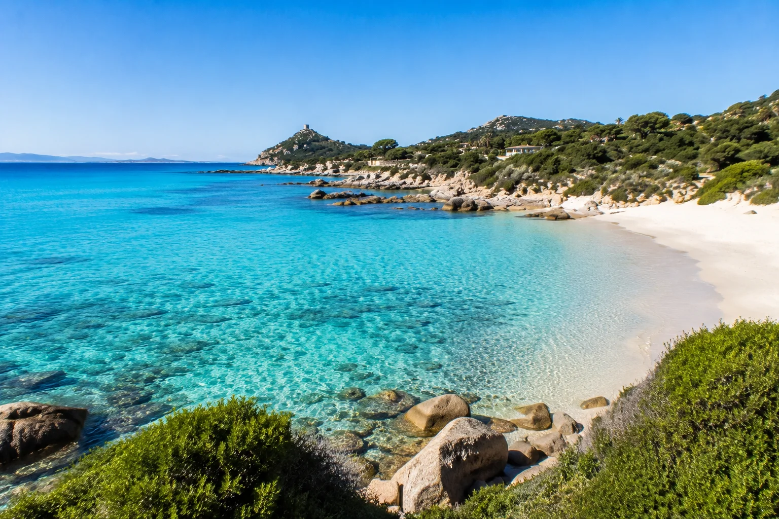 Villasimius beach